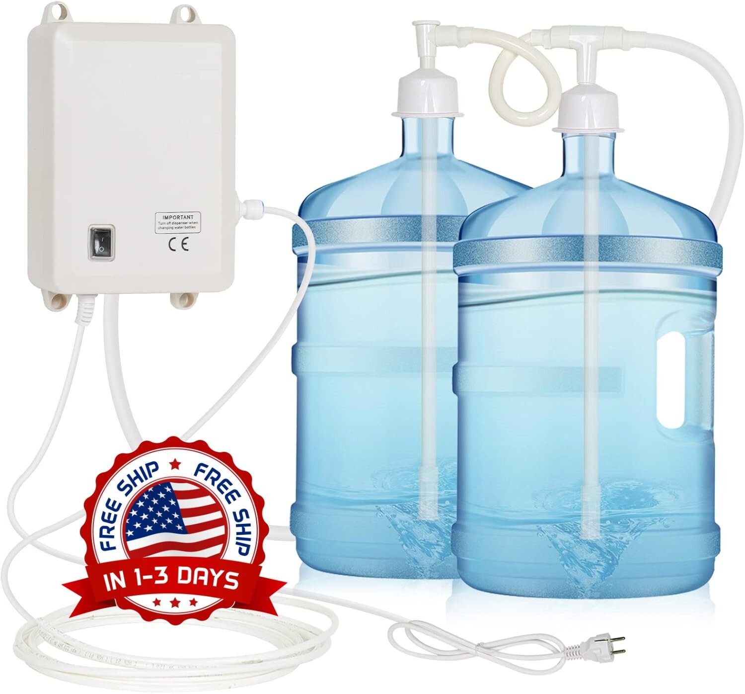 Bomba dispensadora de agua para máquina de hielo automática para refrigerador US