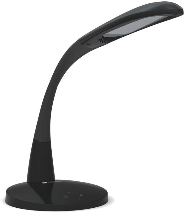 Stella LED Low Vision Desk Lamp Daylight Reading Task Light Adjustable Black NEW