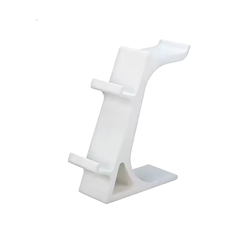 3D Printed Controller Headphone Stand Universal Gaming Holder white