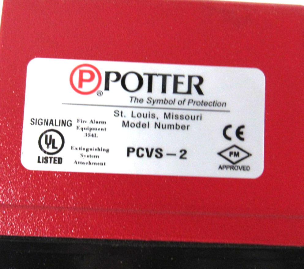 NEW POTTER ELECTRIC PCVS-2 SUPERVISORY SWITCH PCVS2
