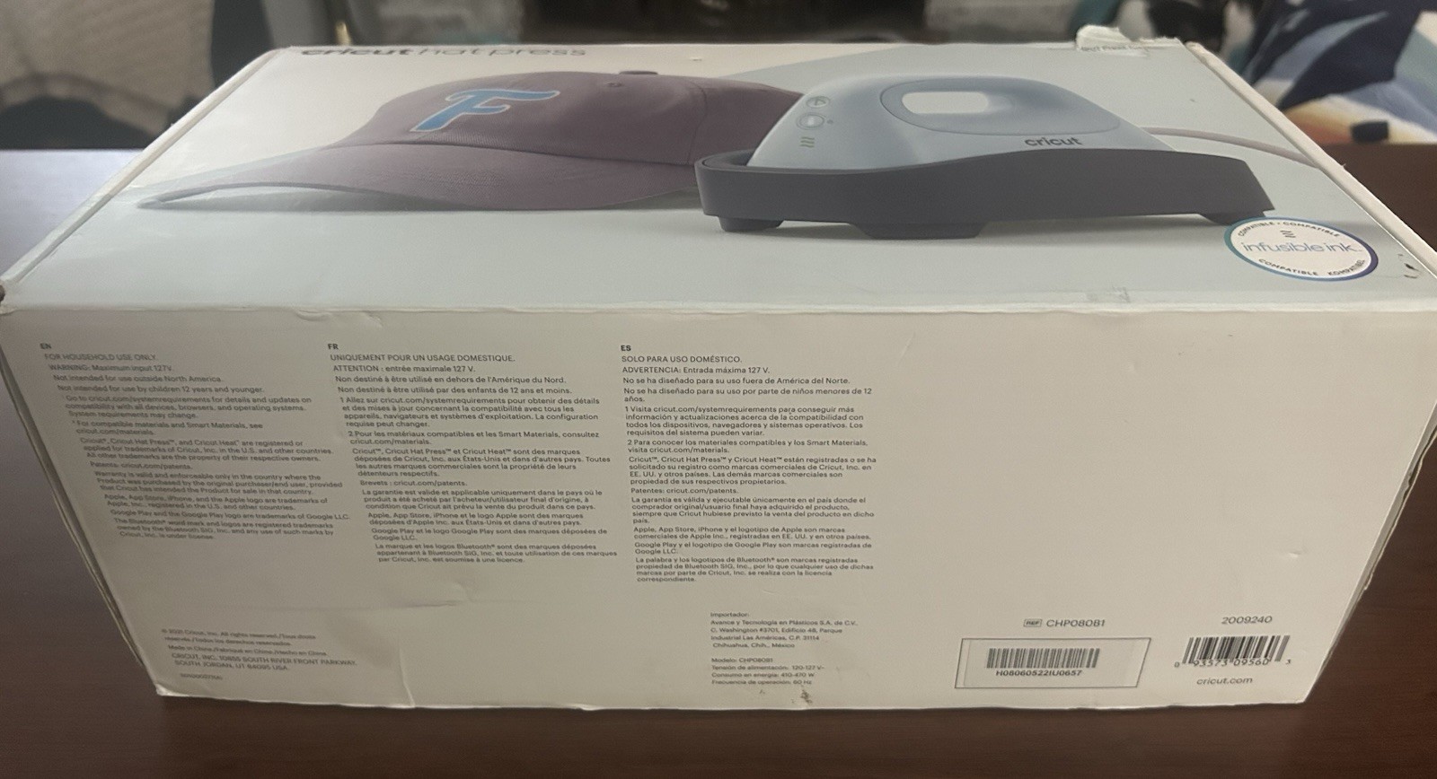 CRICUT HAT PRESS