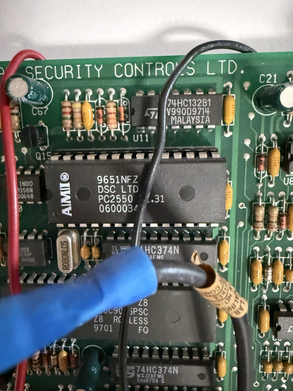 DSC PC2550 Control Panel USED PC 2550