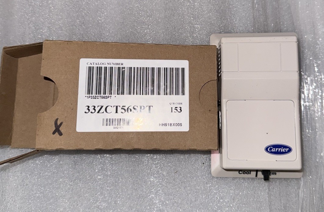 Carrier 33ZCT56SPT Thermostat Beige HVAC Controller MPN 33ZCT56SPT 1P33ZCT56SPT