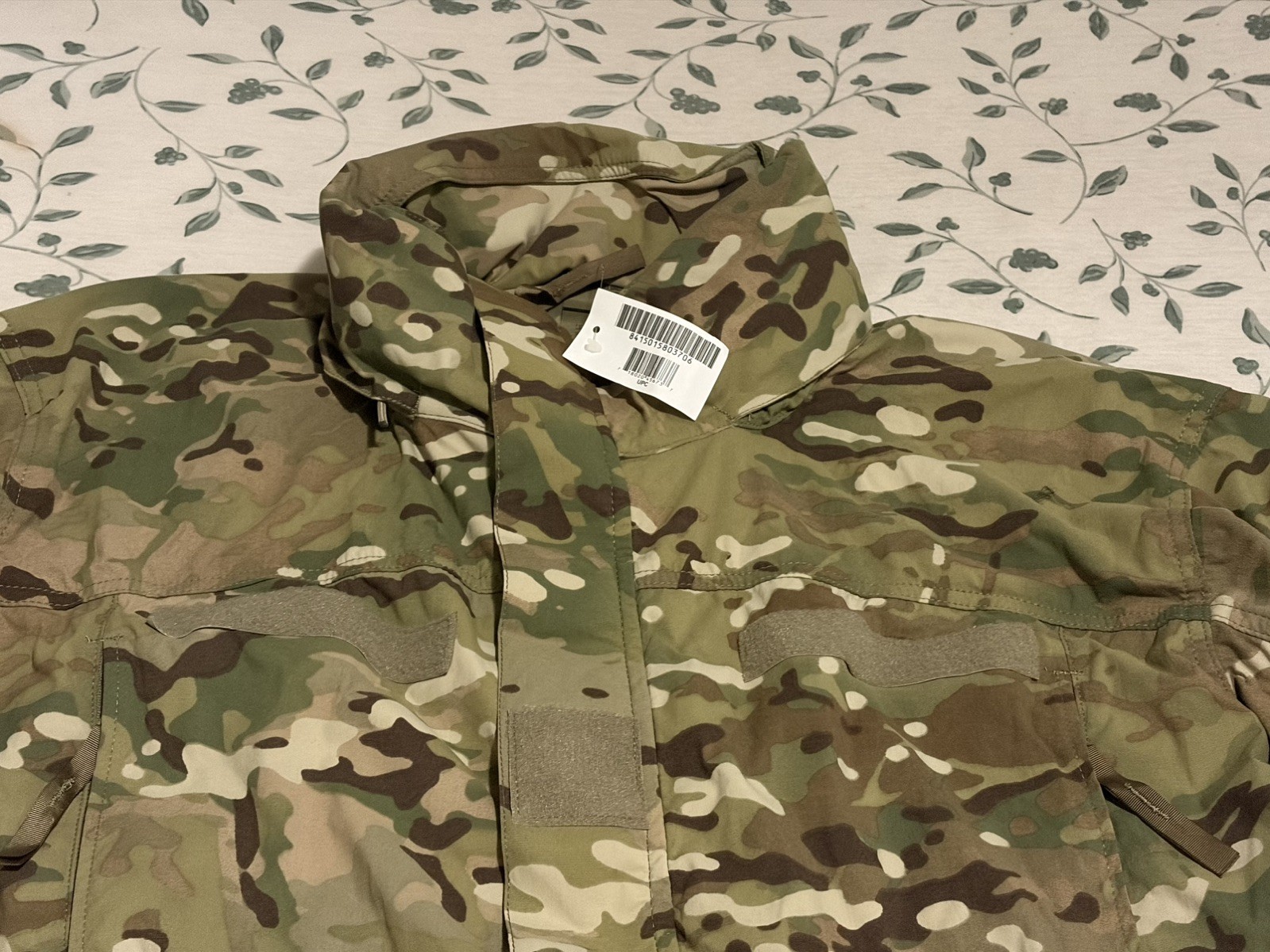 U.S. Army Multicam Soft Shell Cold Weather Jacket Size Large-Regular New