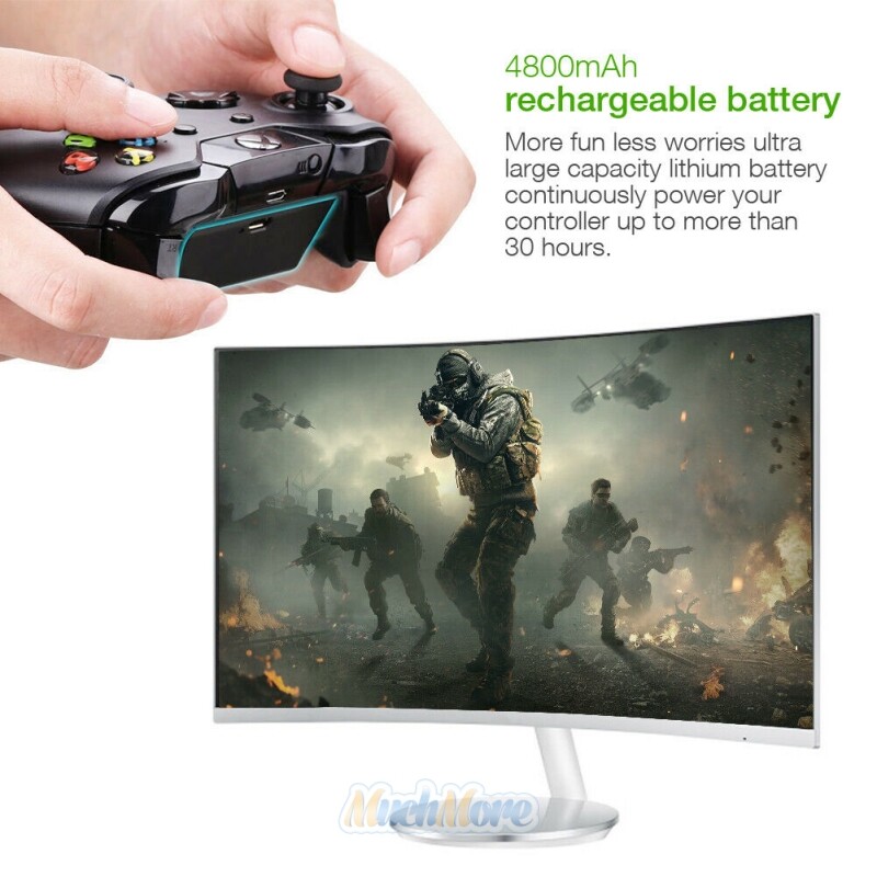 4x Rechargeable Battery Pack Charger Cable Dock For Xbox 360 Wireless Controller