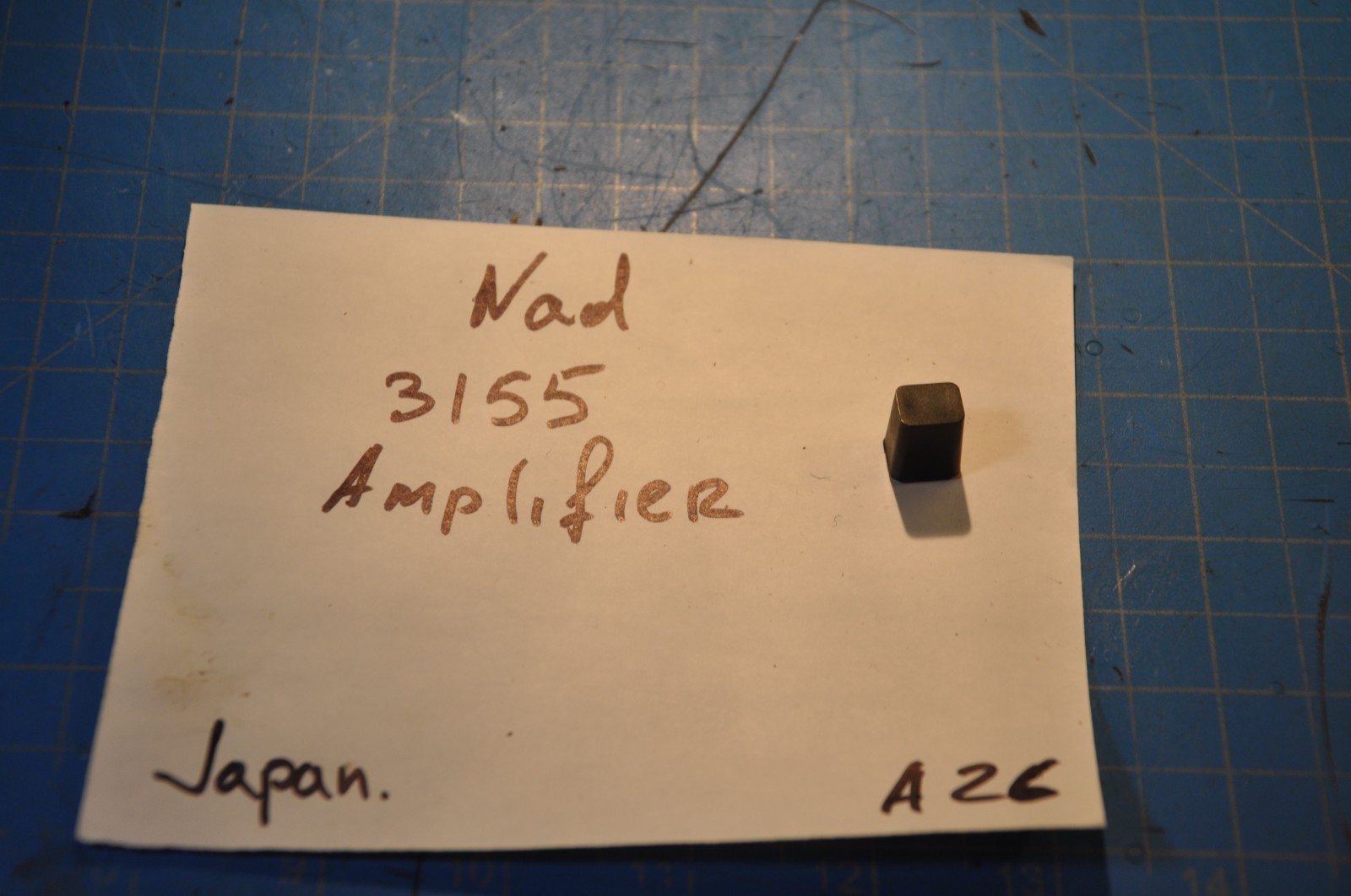 NAD Model 3155 Stereo Amplifier Replacement Parts Low Level Push Button
