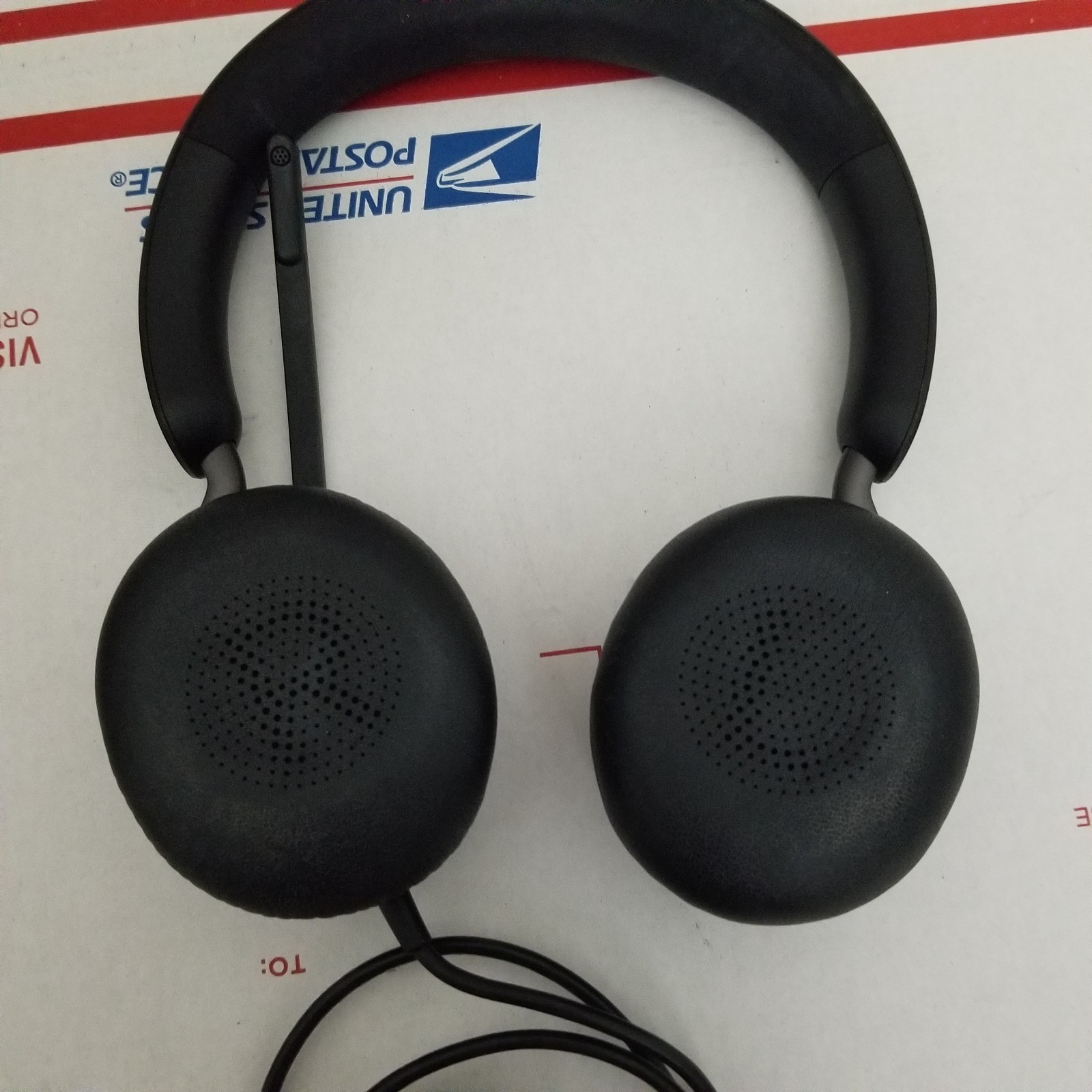 Jabra Evolve2 40 HSC130 USB-C Wired Headset Black with Case