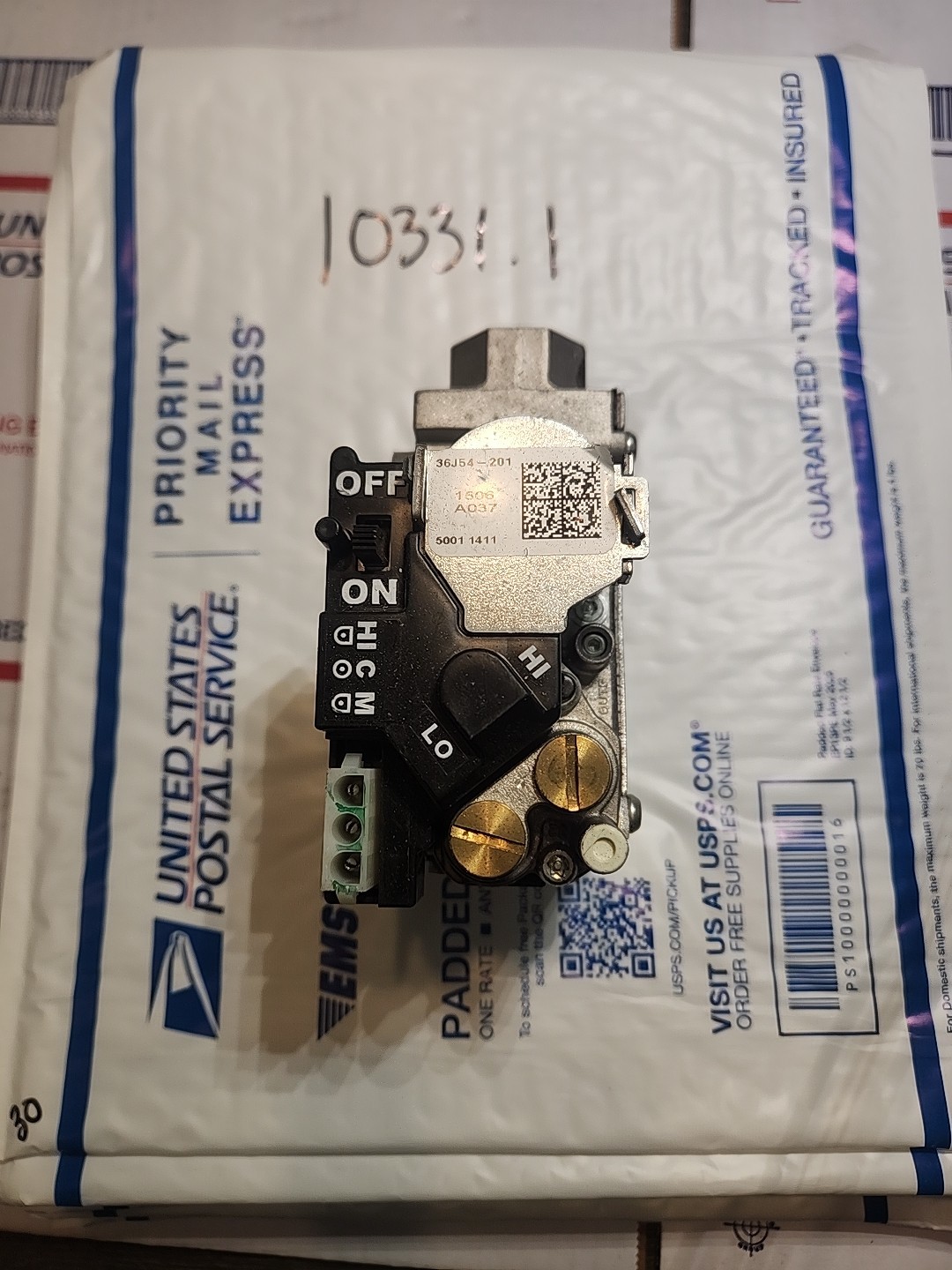White Rodgers 36J54-201 GEMINI HVAC Furnace Gas Valve (G4#23)