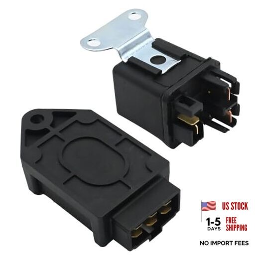 Glow Plug Relay & Controller Kit, Replacement for Kubota D902 D905 D1005 V1305