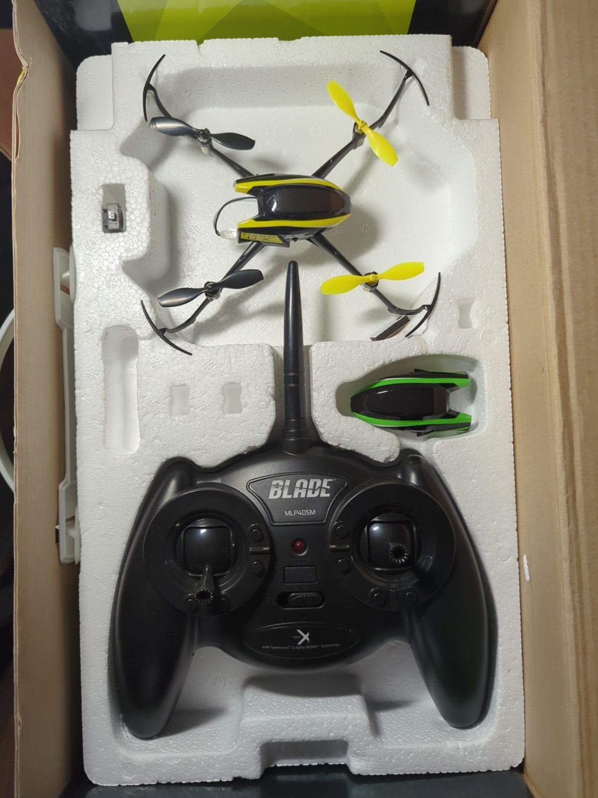 Blade Nano QX - 18gm Quadcopter RTF Drone UNTESTED AS IS