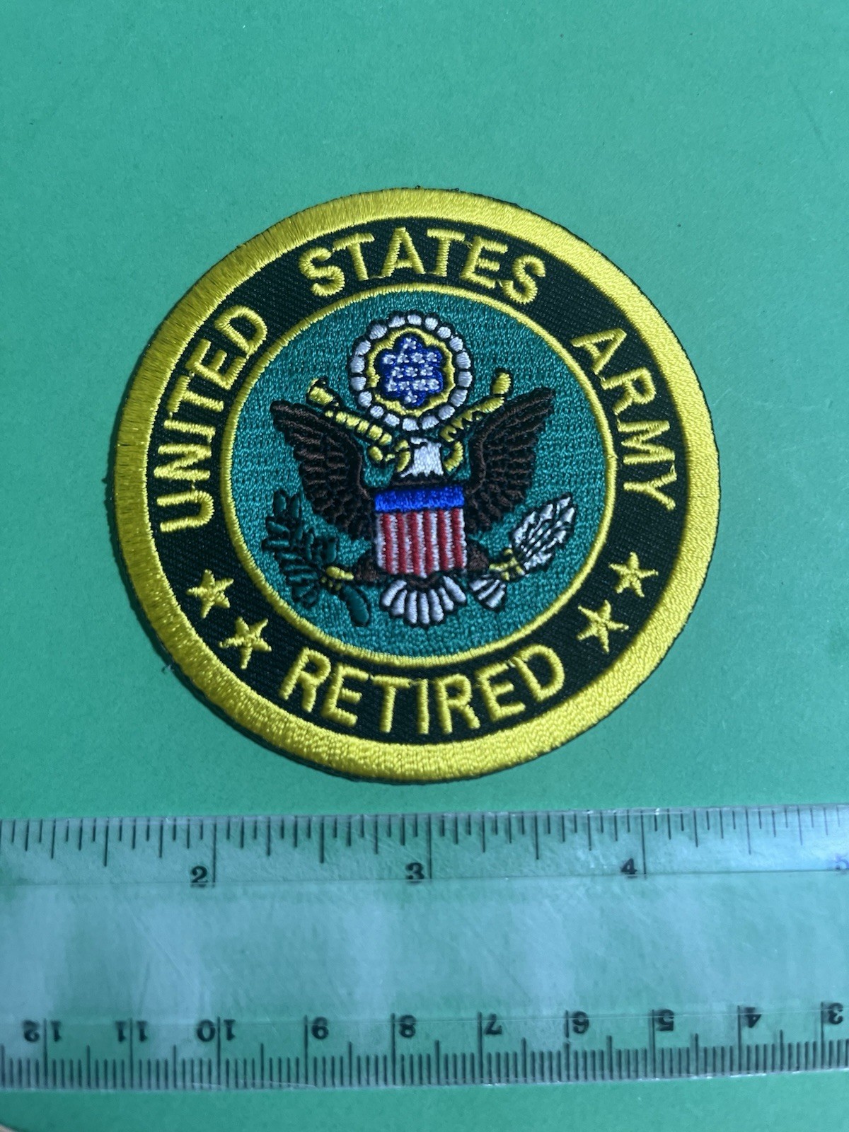 patch united states Army retired new