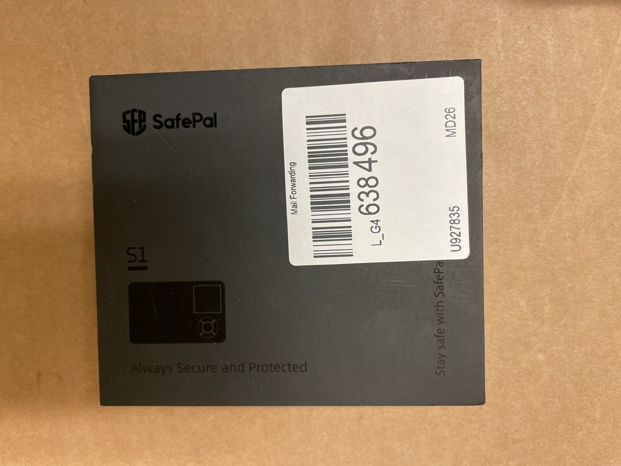 SafePal S1 Hardware Wallet - Advanced Security Black New