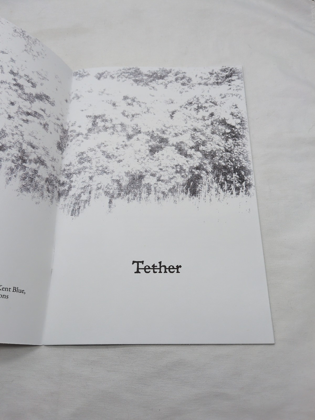 Tether A Role-Playing Game For Two Adam Baffoni Booklet