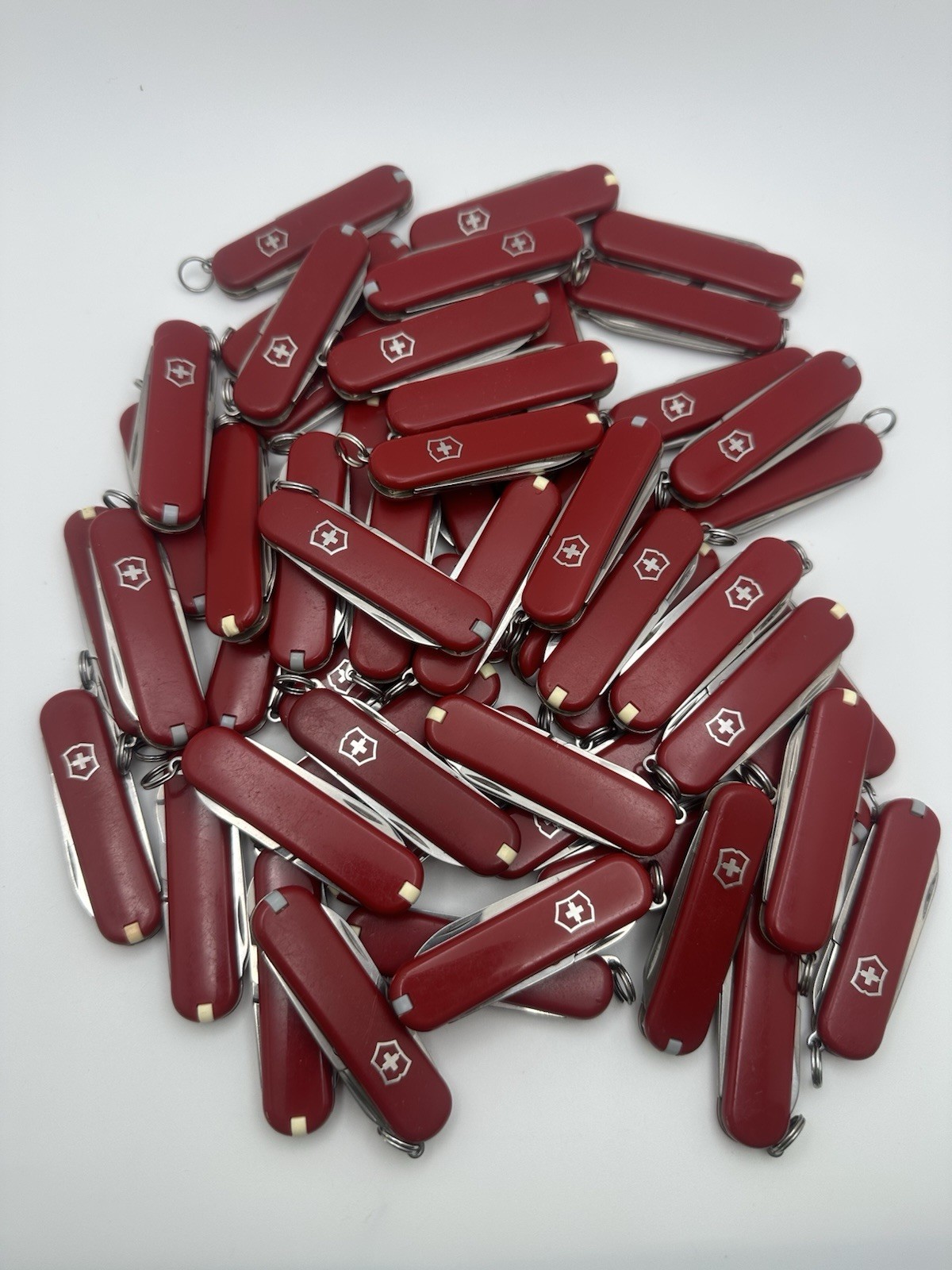 Swiss Army Victorinox 58mm Pocket Knife Classic SD Red Random Pick Great Shape