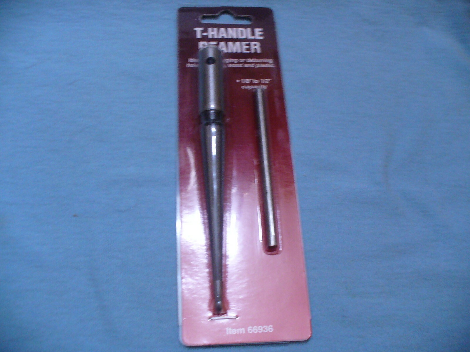 Tapered T Handle Reamer, Luthier Tool Enlarge Tuner Holes, Plastic, Wood & Metal