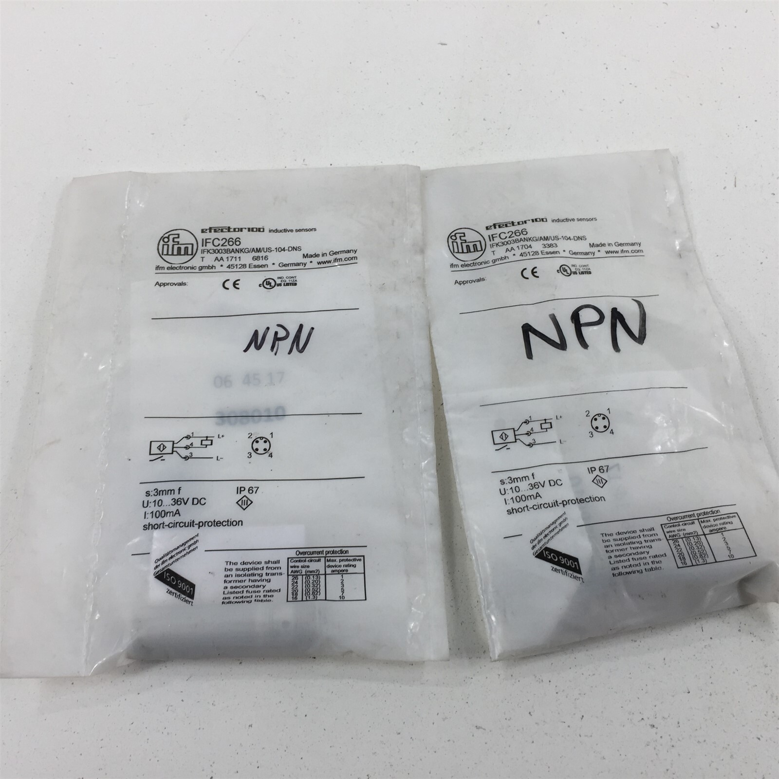 IFM IFC266 Proximity Sensor