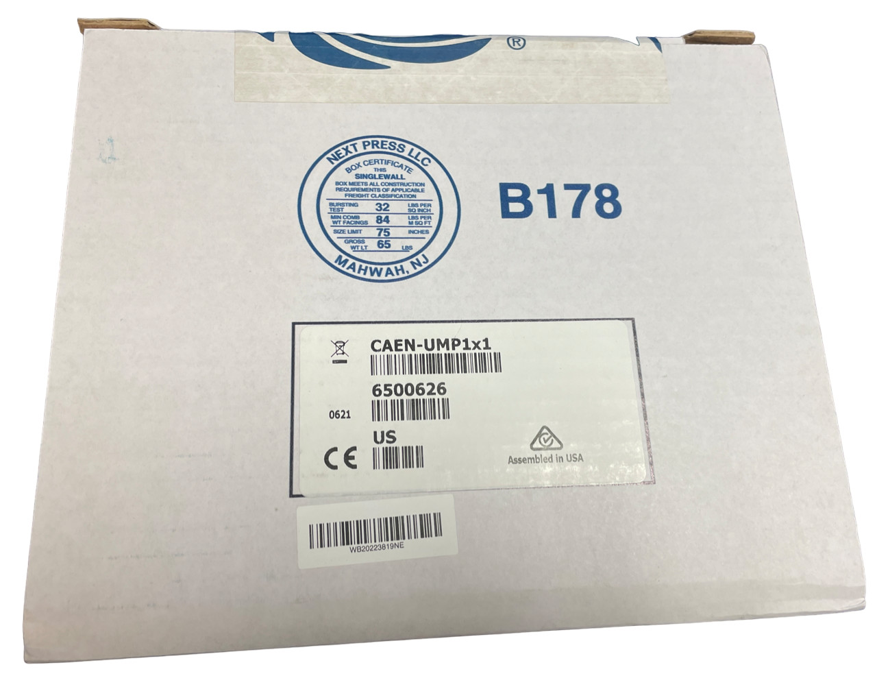 Crestron CAEN-UMP1x1, Mounting Plate for CAEN Automation Enclosures-NEW Sealed