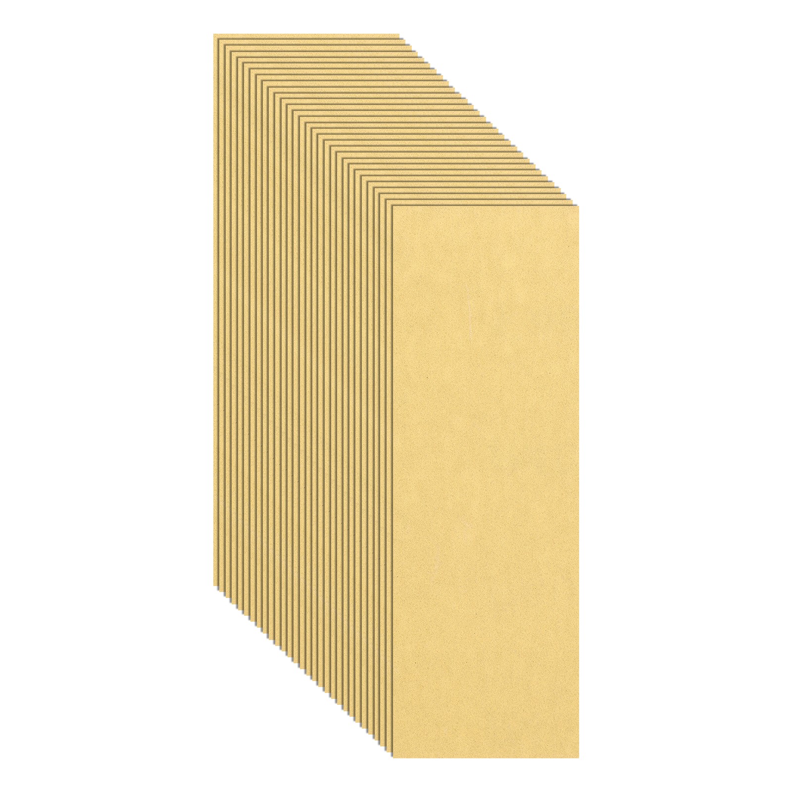30 Pack 1.2" x 3.5" Sandpaper, 400 Grit Sand Papers for Wood Furniture Floor