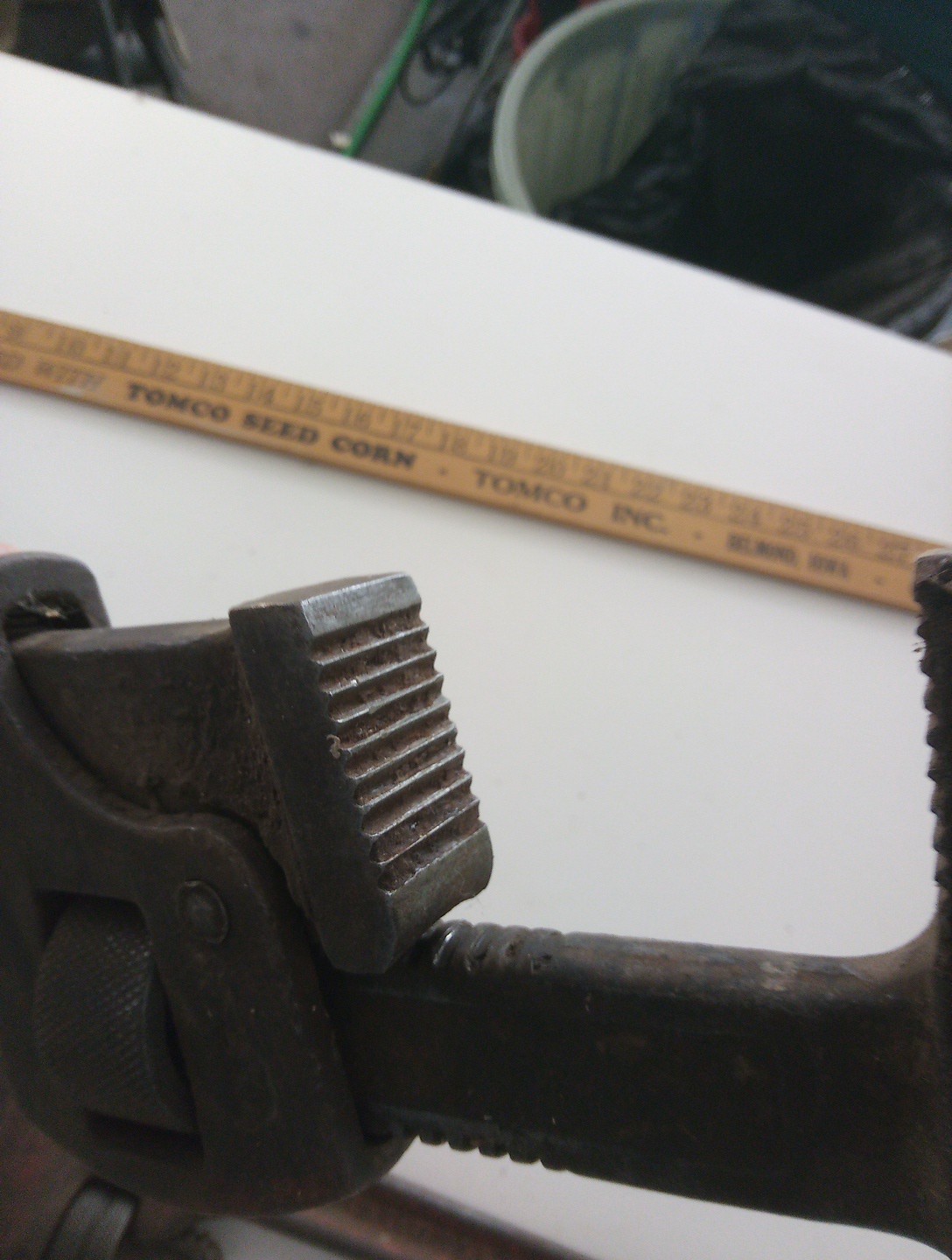 2- Large Pipe Wrenches,18 In Rigid & 24 In Improved Stillson