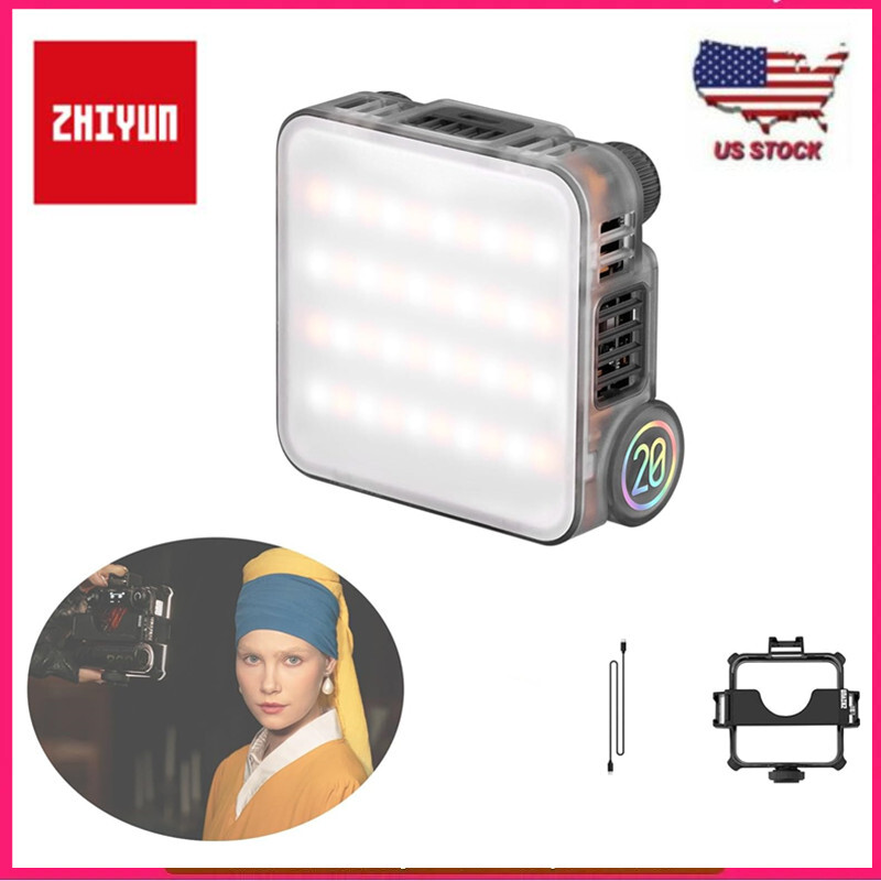 ZHIYUN FIVERAY M20 Standard 20W Pocket Camera Video Light Bi-Color 2700K-6500K