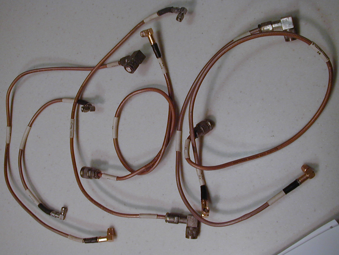 Flexible Microwave Cable Assortment 6 pcs. Teflon®  coax. SMA & TNC