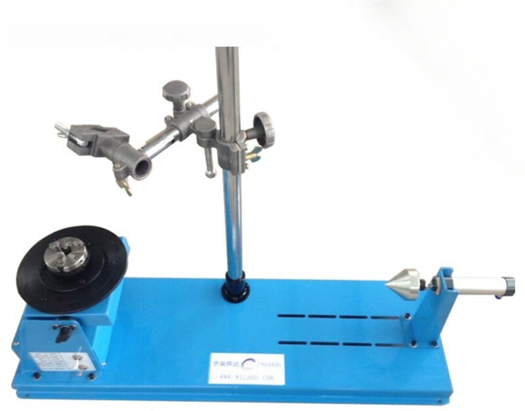 10kg Extended-Length Positioner with 65mm Small Chuck Welded Rotary Table