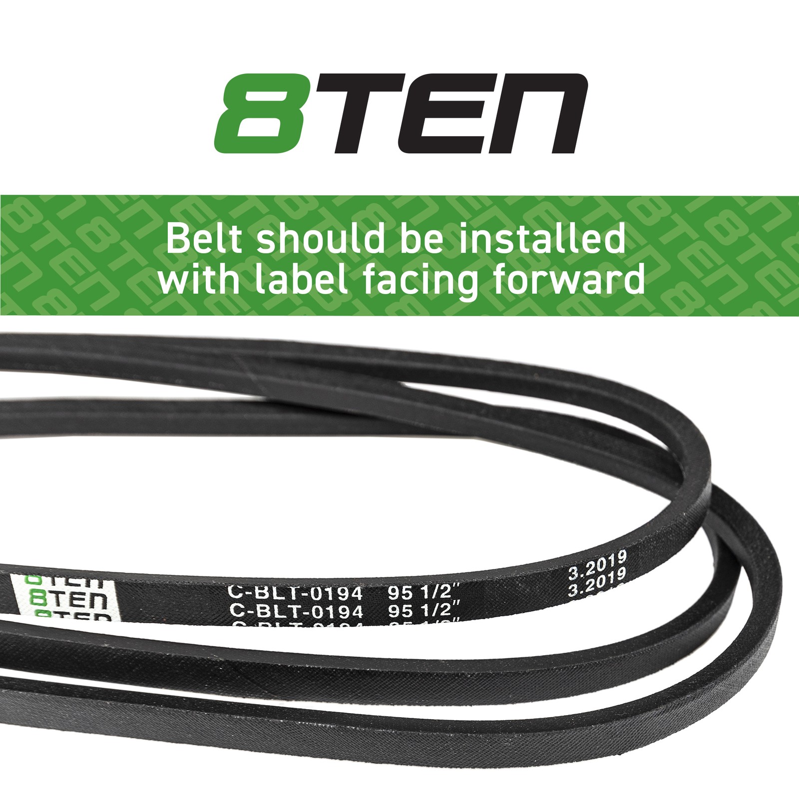 8TEN PTO Clutch & Belt Kit for AYP Jonsered Husqvarna LT16A YP15H42A YTH 1542A
