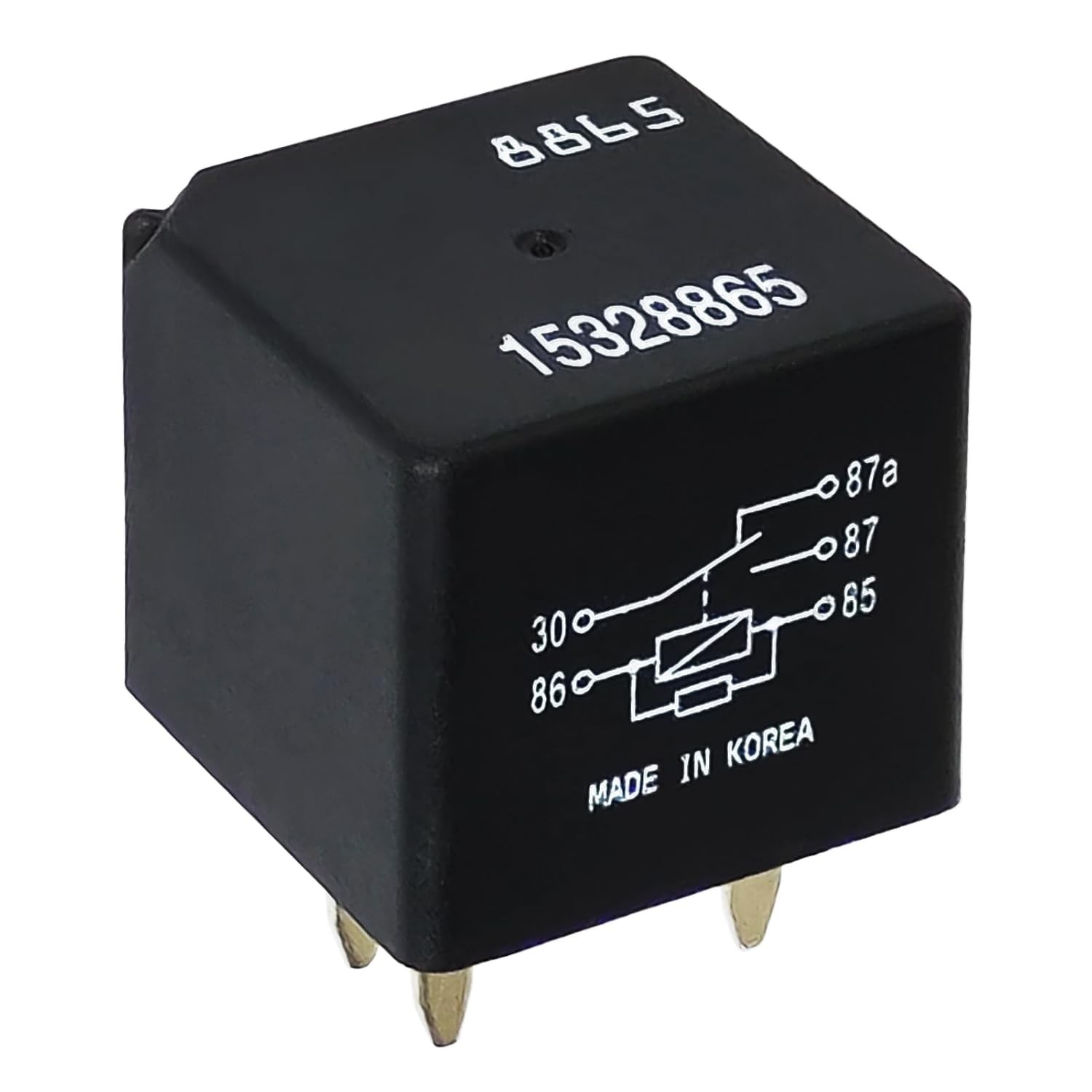 3PCS 15328865 12VDC 40A 5Pins Relays