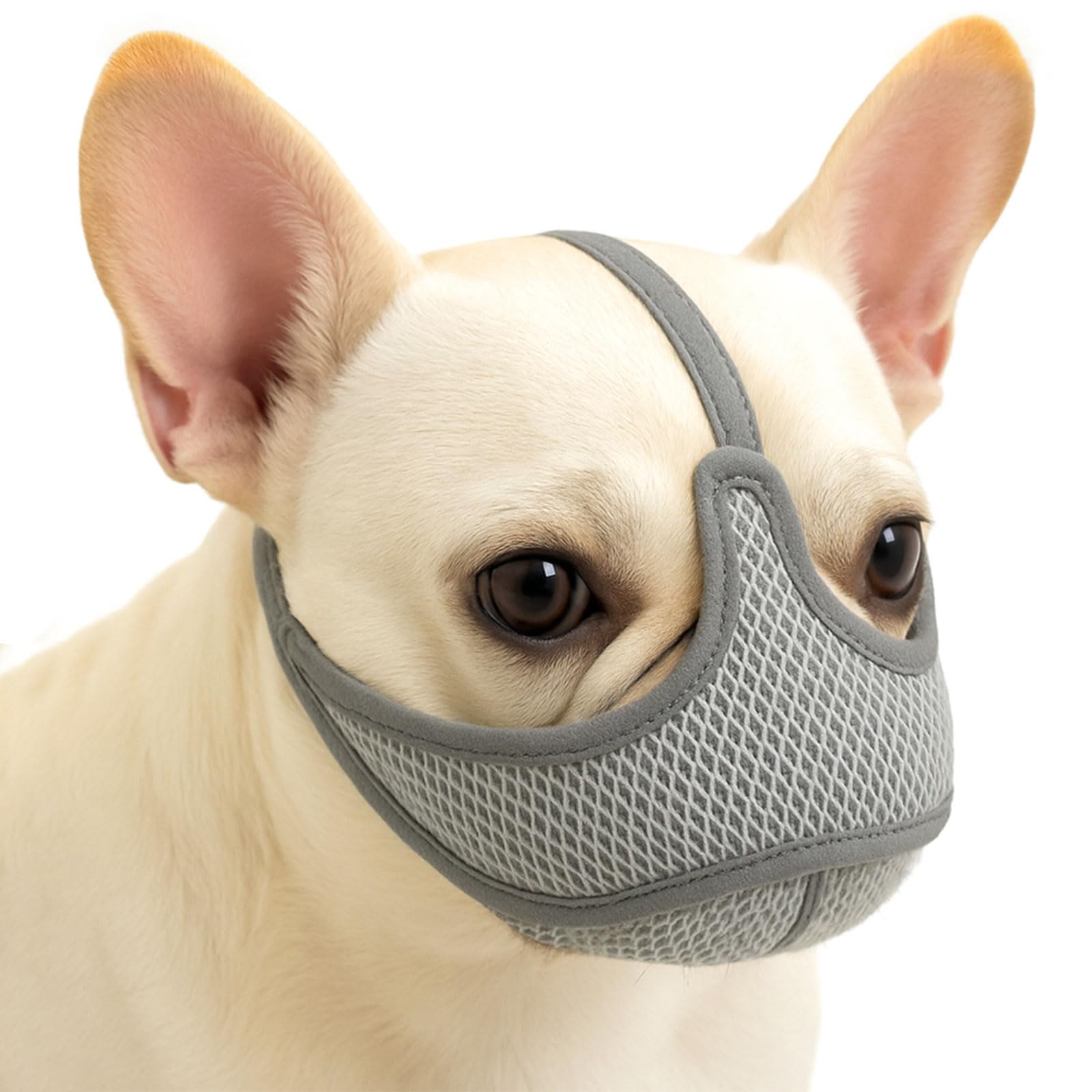 Colenumone Short Snout Dog Muzzle for French Bulldog Pug Shih Tzu English Bully