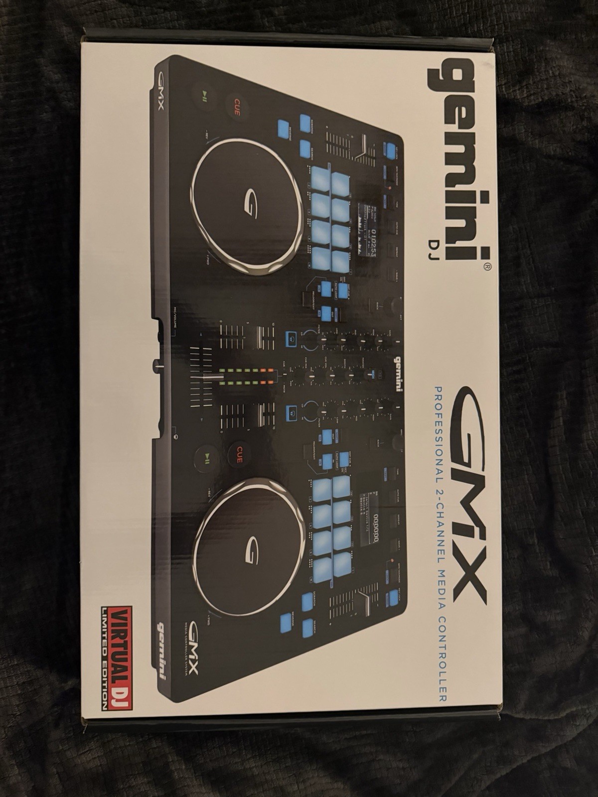 Gemini GMX Professional DJ Audio Equipment GMX MIDI Controller Dual Media Player