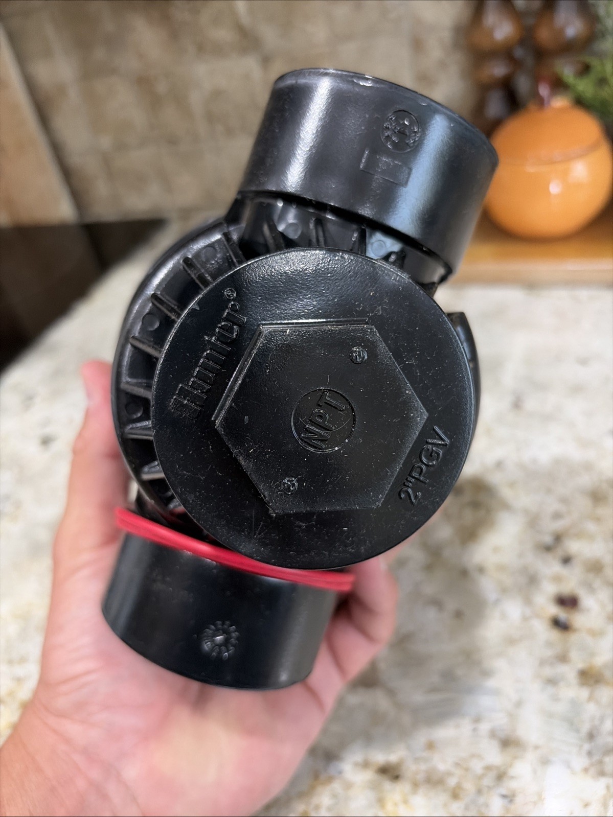 Hunter PGV 2 Inch Irrigation Valve with Flow Control, Globe Angle Combination