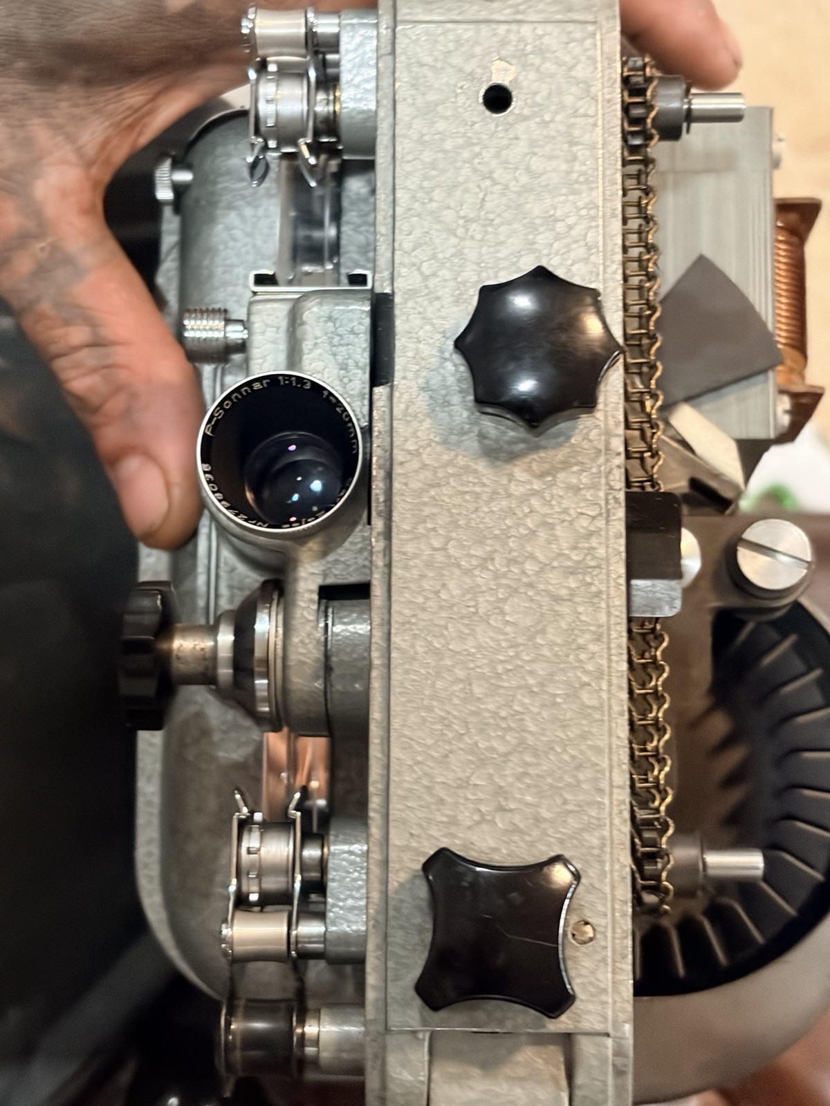 vintage Zeiss Ikon Movilux 8b projector, German