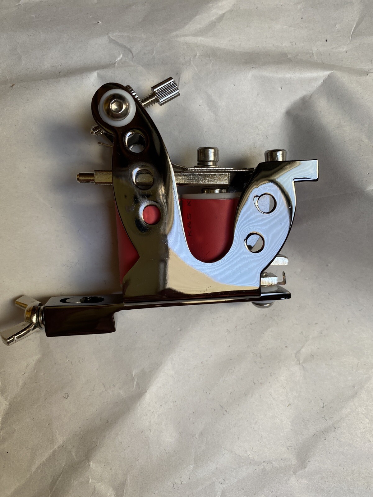 Double Frames Tattoo Machine Gun Liner Or Shader 10-wrap Coils A216