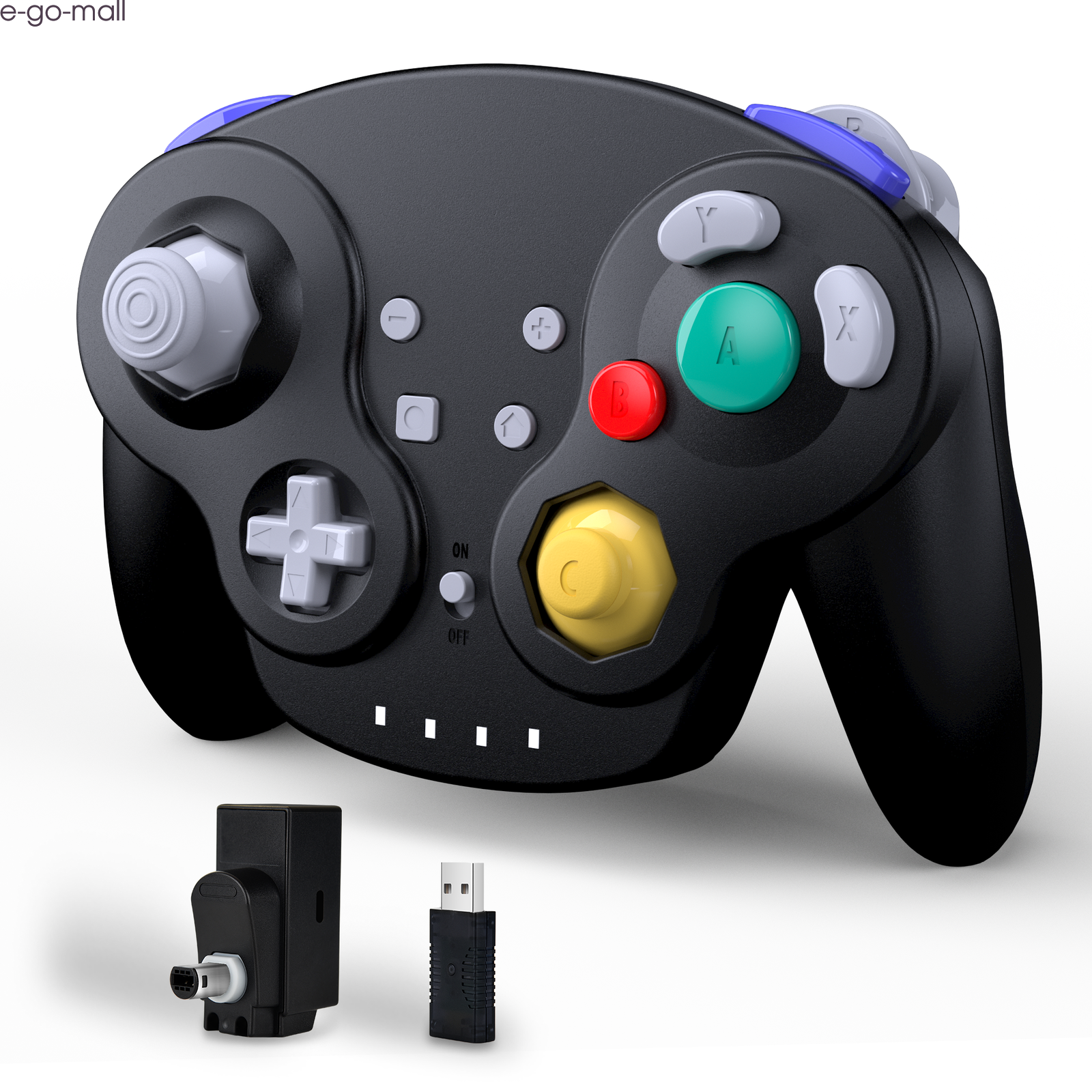 Wireless Gamecube Controller USB Receiver for Switch PC/ NGC Adapter for Wiii GC