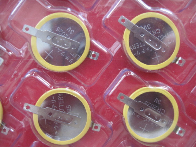 3 - CR2025 Save Coin Cell Battery Replacement w/ Tabs for Game Boy Color Pokemon