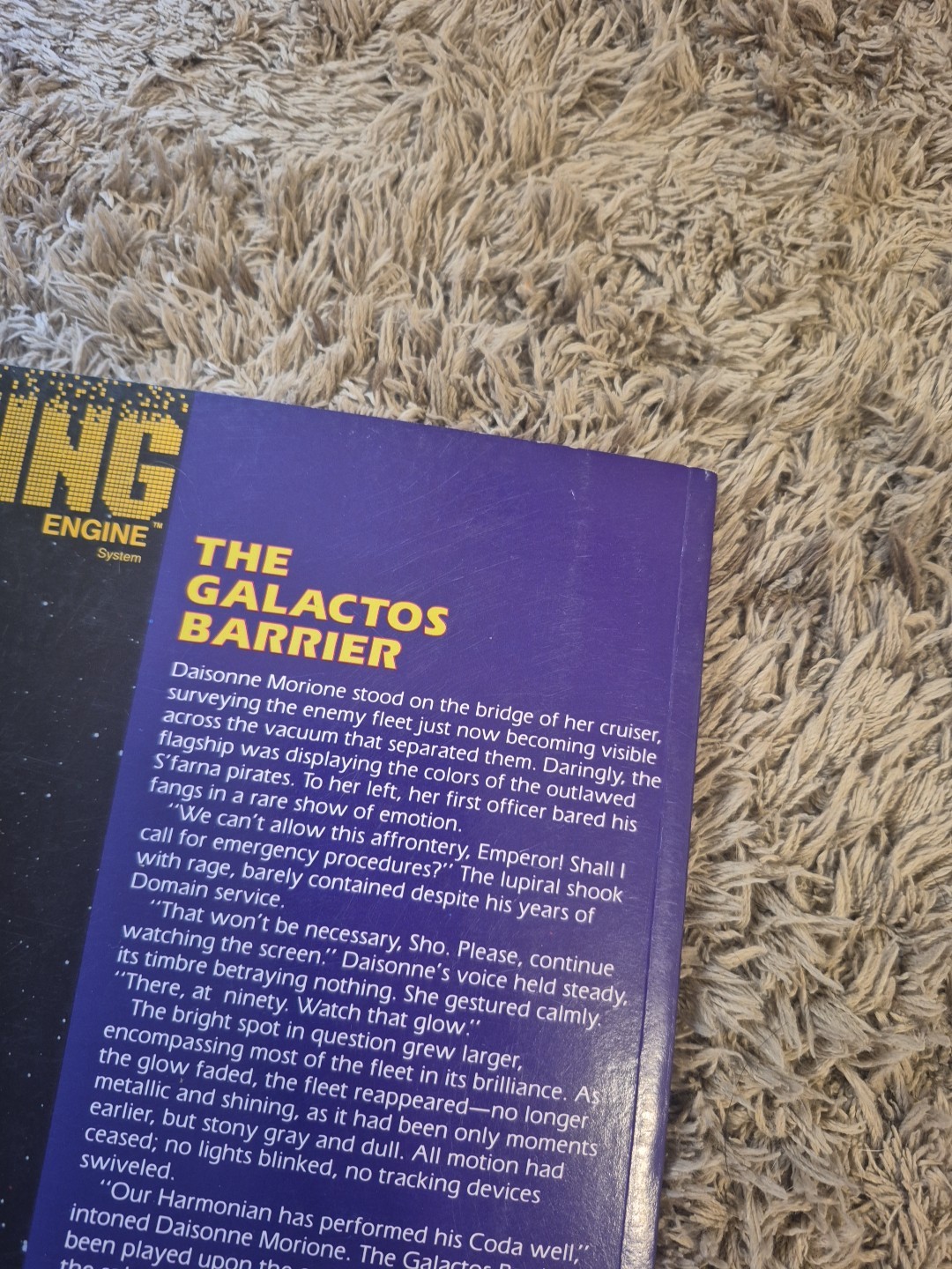 Amazing Engine RPG The Galactos Barrier TSR Roleplaying Sci-Fi