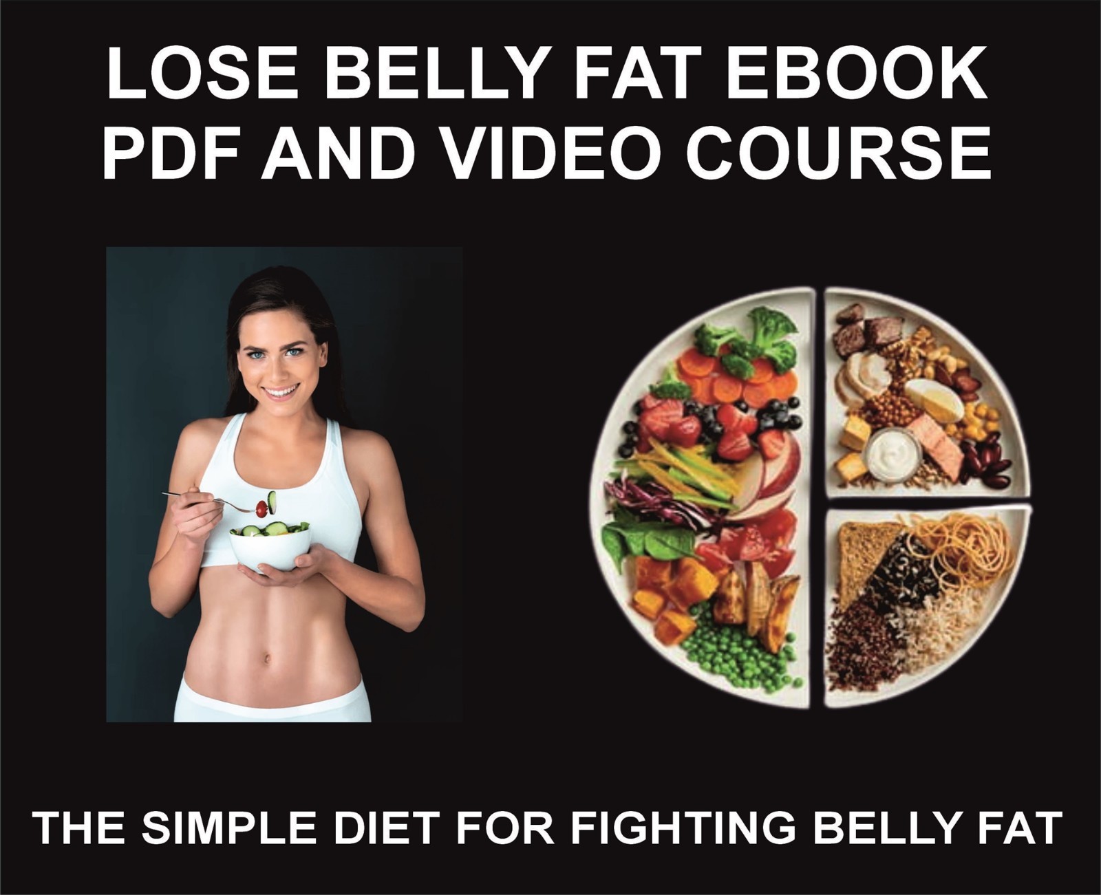Lose belly Fat, Quality Life And Bytes, Video Course and Pdf