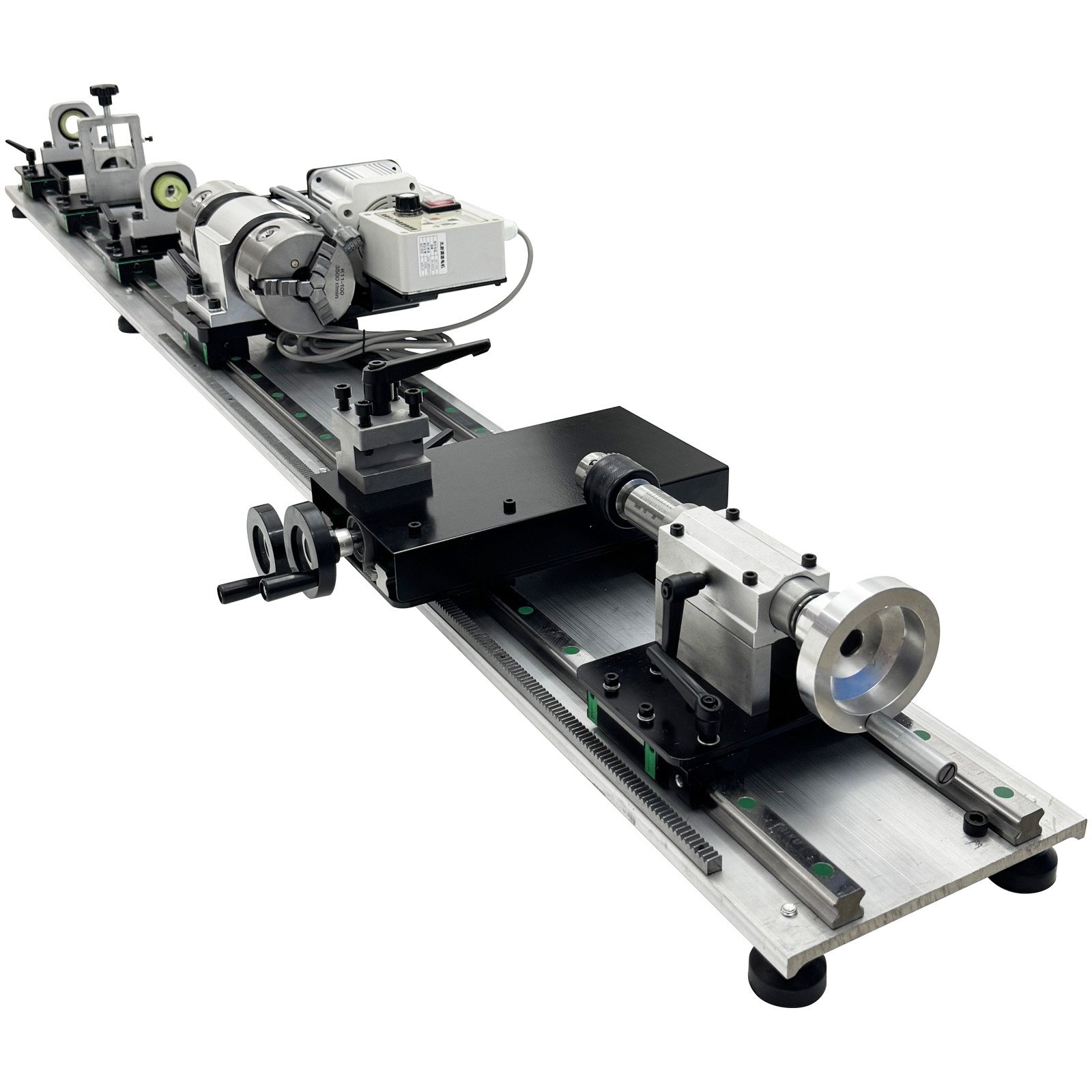Double Track Double Chuck Multi-functional Billiard Cue Repairing Machine 110V