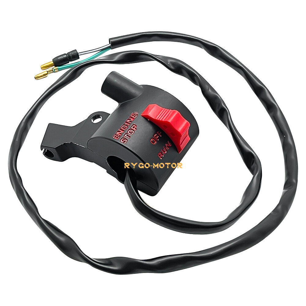 For 2000 01 02 03 Honda XR50R Throttle Housing Right Handle Bar Stop Kill Switch