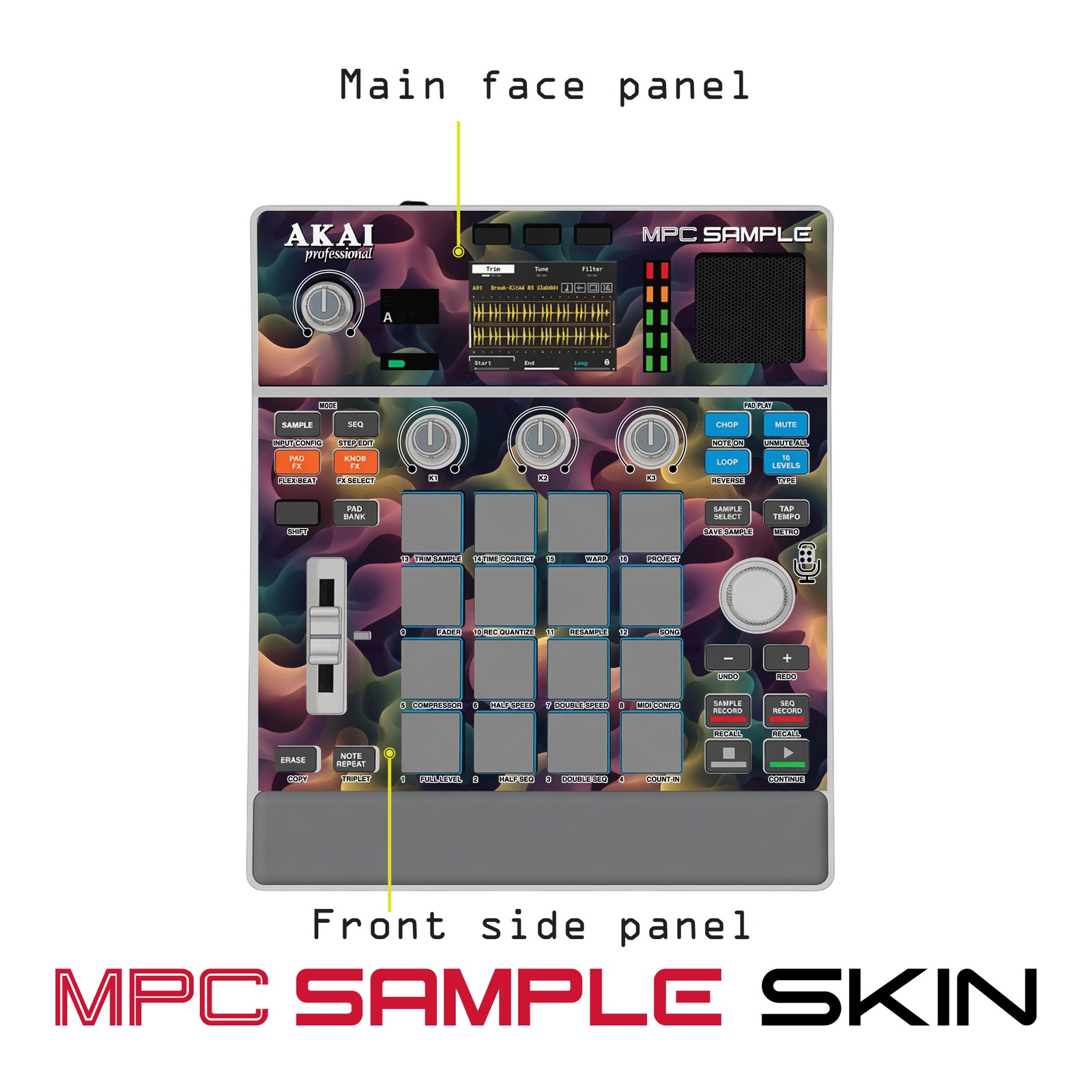 Akai MPC Sample Skin / Soft Camo Flow