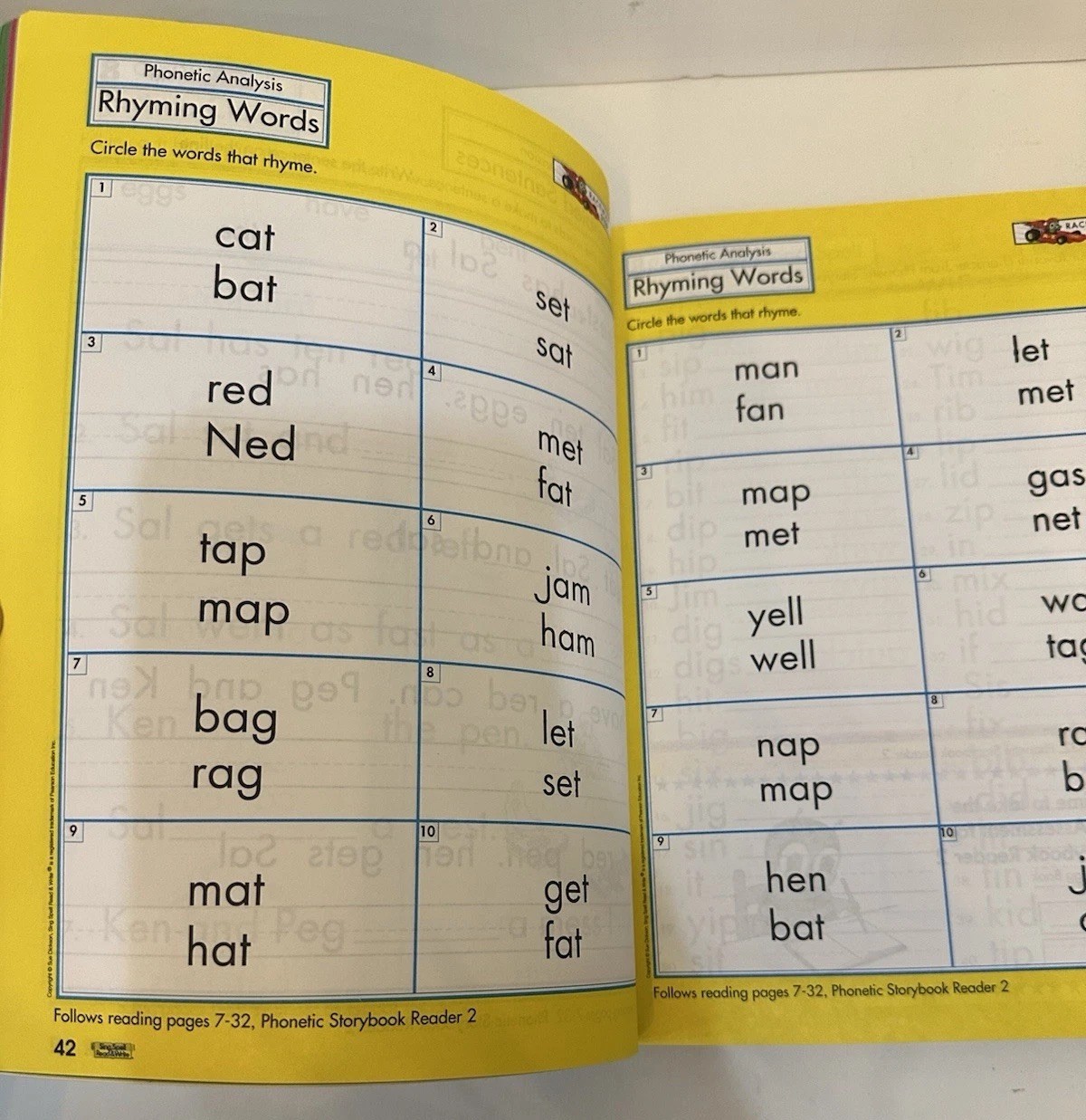Raceway Book Sing Spell Read And Write by MODERN CURRICULUM PRESS READ