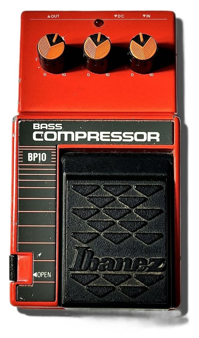 Ibanez BP10 BASS COMPRE Compressor Pedal 2142 Tested & Works