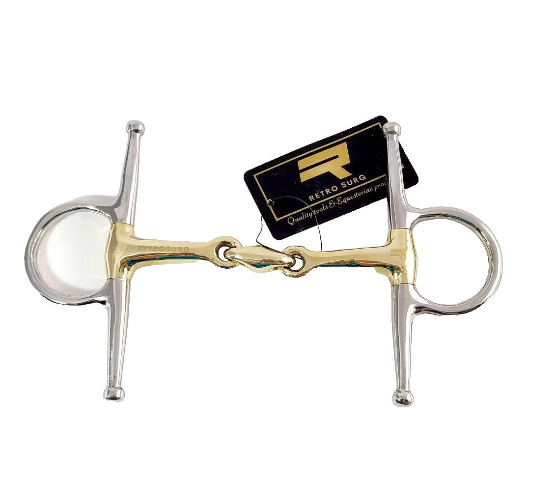 Full Cheek Snaffle Bit with Lozenge Mouthpiece / Full cheek Lozenge Horse Bit.