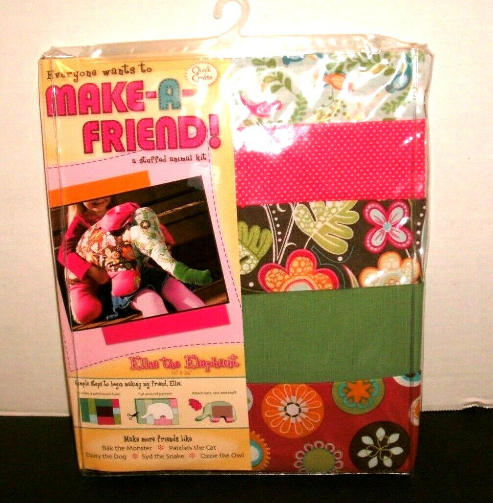Stuffed Animal Kit Ellie the Elephant Make-A-Friend