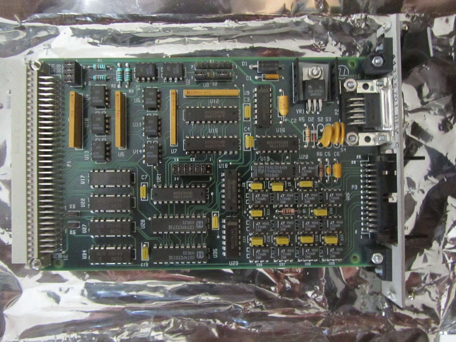 Universal Instruments MM 16 I/O Board 44316801 Rev E GSM Pick and Place