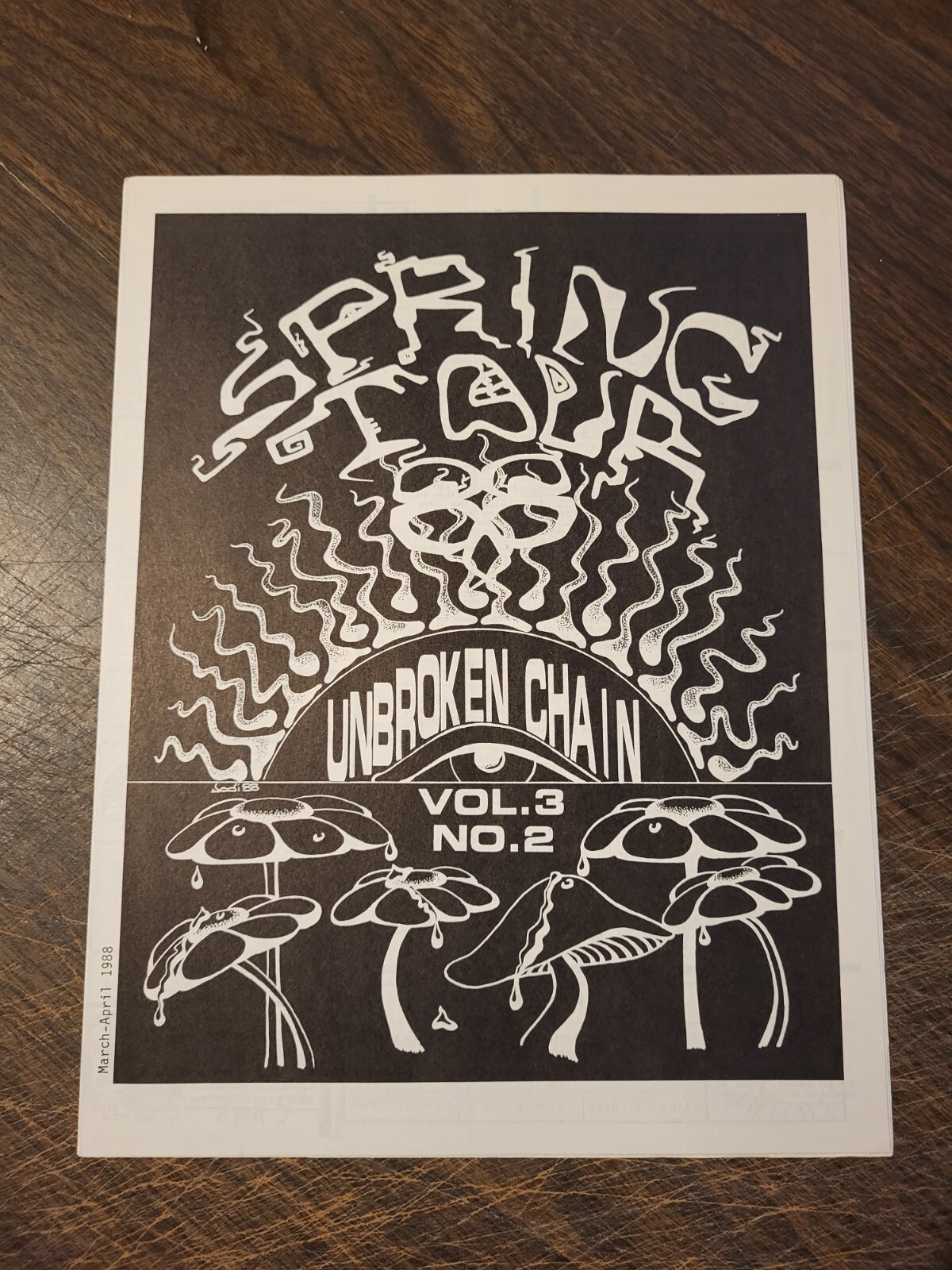 Unbroken Chain Vol. 3 No. 2 - Grateful Dead Fanzine (1988)