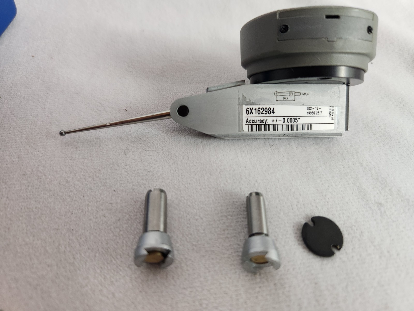 FOWLER SYLVAC QUADRATEST Digital Test Indicator Lever Type 0.00005" Resolution