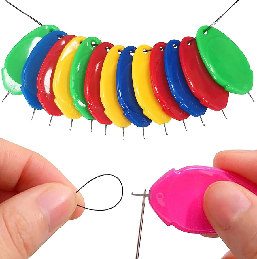20pcs Easy Needle Threader Set for Hand & Machine Sewing – Elderly Aid Tool