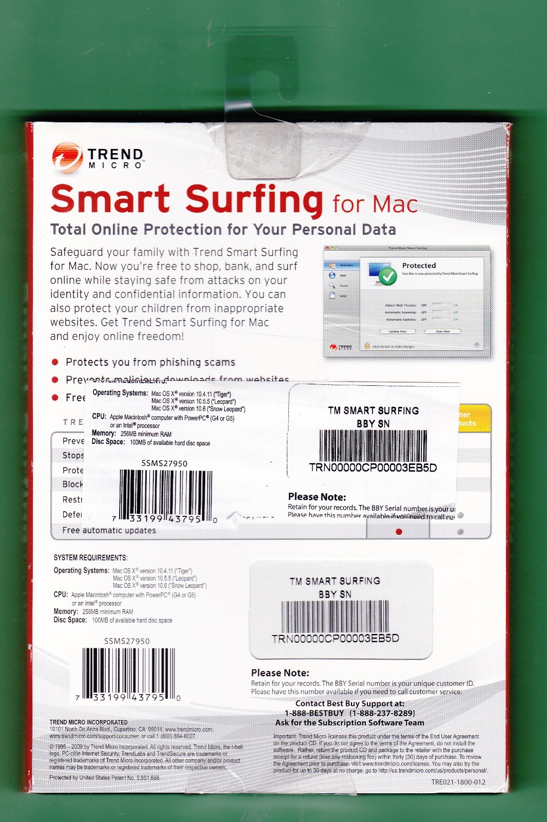 Trend Micro Software Smart Surfing for Mac