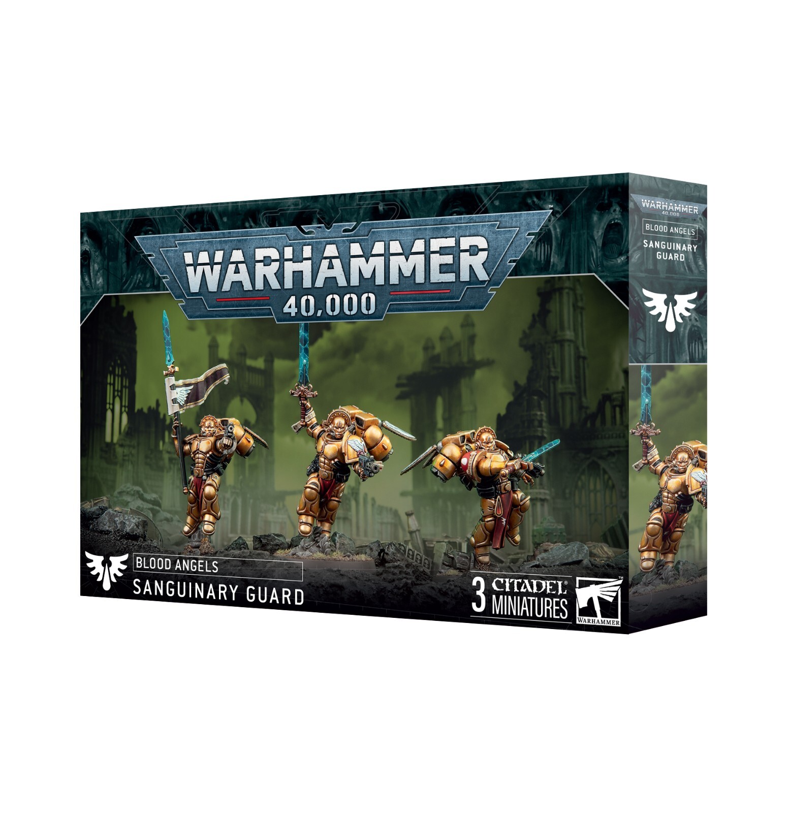 Warhammer 40k Blood Angels Sanguinary Guard NEW in BOX